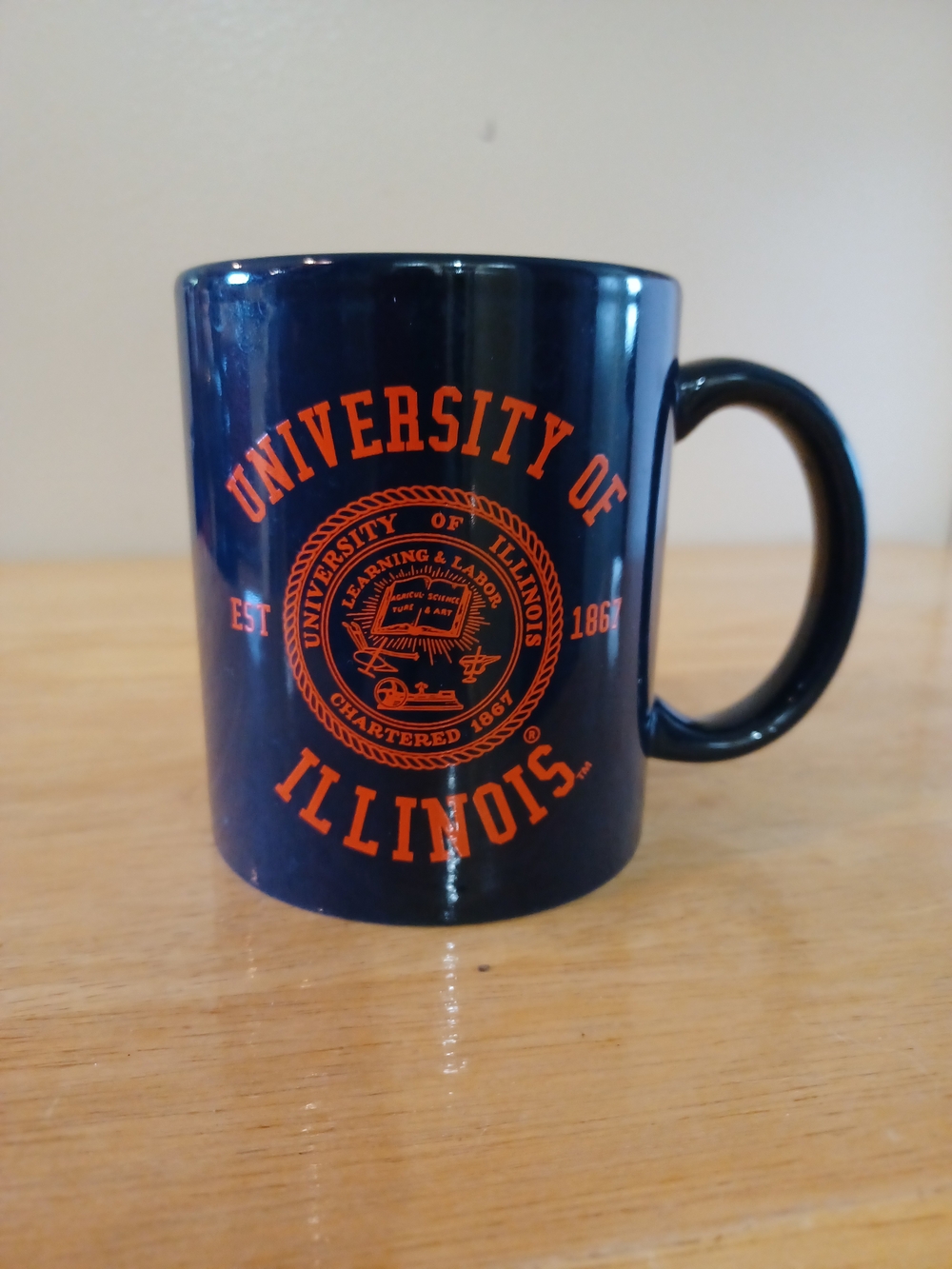 NWT Circo Seal  University of Illinois Blue Coffee Mug